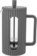 Aparat kafeje Resto French Press 90535, 1000ml, xham borosilikat, gri