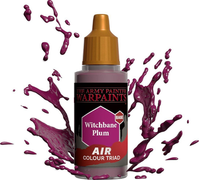 Bojë akrilike Airbrush Army Painter Warpaints Air Witchbane Plum, 18ml, vjollcë e errët