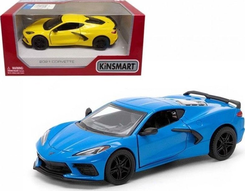 Lodër veturë KINSMART Corvette, shkalla 1:36, MIX ngjyra