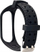 Rrip dore Beline për Xiaomi Mi Band 7 Sport, silikon, i zi