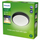 Dritë e jashtme Philips Doris LED, IP54, 2700K, e zezë