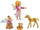 Lodër Playmobil Principessa Magica 71844, këlysh unikorni i artë me zanë, multingjyrëshe