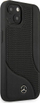 Kapak telefoni Mercedes MEHCP13SCDOBK për iPhone 13 Mini 5.4", lëkurë, i zi