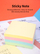 Postit DELI 76x76 400fl pastel mix a01703 1/12