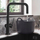 Rubinet lavamani Hansgrohe Talis S Rain 72804670, dalje anësore, matte black, i zi