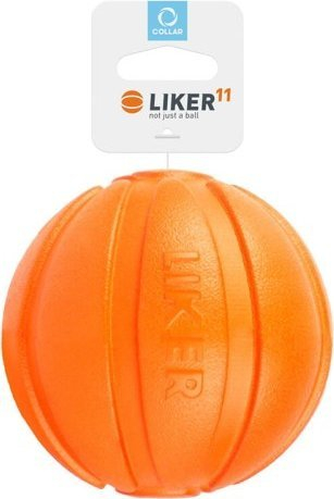 Top loje për qen Liker 11, për racat shumë të mëdhaja, portokalli