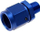 Lidhës alumini TurboWorks AN10 3/8"-18NPT, për vaj ujë dhe karburant, argjendtë