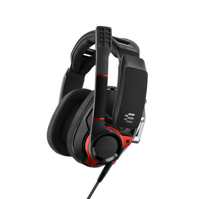 Kufje Epos GSP 600, 3.5mm, Over-Ear, të zeza/të kuqe
