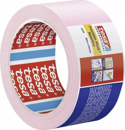 Shirit maskues Tesa Precision 04333, 50mm x 50m, rozë e çelët