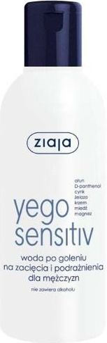 Ujë pas rroje Ziaja Yego Sensitiv, pa alkool, 200 ml