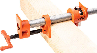 Kapëse tubash Neo Pipe Clamp 3/4", për gypa çeliku DN 20, metalike