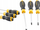 Set kaçavidash Stanley STHT16168-0, 3 copë, Cushion Grip, çelik kromi