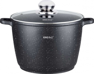 Tengere KingHoff KH-1599, 28cm, 10L, gri mermeri