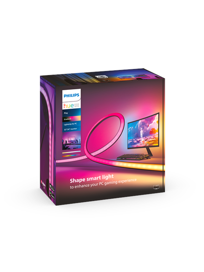 Shirit LED Philips Hue Play Gradient PC Lightstrip, 32-34", smart, shumëngjyrësh