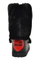 Çizme bore për femra Love Moschino, të zeza