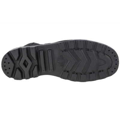 Këpucë Palladium Pampa Hi Army 78583-008-M, tekstil, unisex, të zeza