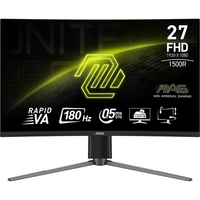 Monitor gaming MSI MAG 27C6PF, 27", Full HD, 180Hz, i zi