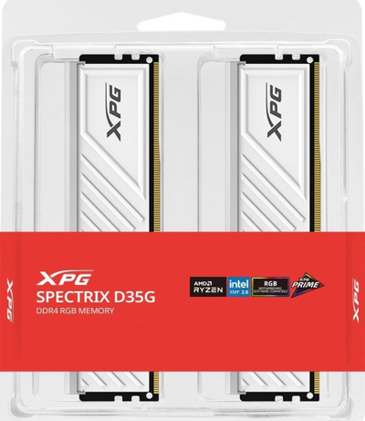 Memorie ADATA XPG Spectrix D35G, DDR4, 32 GB, 3600 MHz, CL18, AX4U360016G18I-DTWHD35G