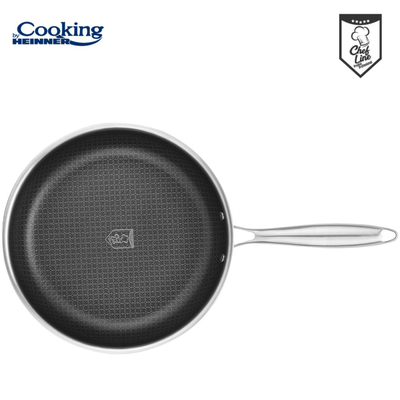 Tigan Heinner Titanium, 30 cm, çelik inox, argjendtë