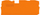 Plakë fundore Wago TOPJOB 2010-1392, për klemë modulare, portokalli