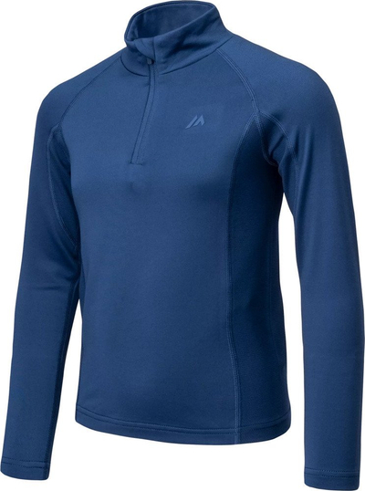 Bluza termike për fëmijë Martes Pago Top, masa 134, materiale poliestër elastan, blu