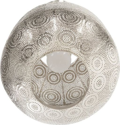 Lampë varëse MARINGA, metal, stil maroken, argjend