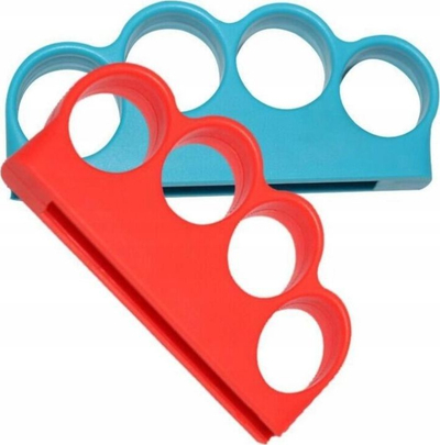 Dржачи за бокс MARIGames Boxing Fitness за Joy-Con, сет со 2 парчиња, ABS, црвена и сина