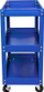 Karioçe pune Forsage Workshop Tool Trolley, me 3 rafte, çelik, e kuqe