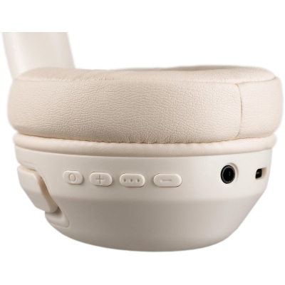 Kufje Bluetooth Defender Freemotion B475 ANC, over ear, me mikrofon, beige