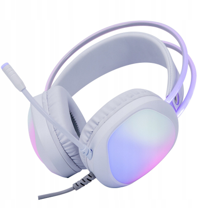 Слушалки гејминг Marvo HG8959, RGB, транспарентни