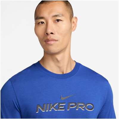 Bluzë sportive Nike Dri Fit Fj2393 480, për meshkuj, poliester, blu