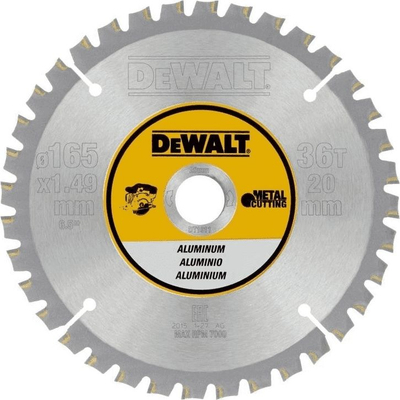 Disk prerës Dewalt 165x20mm, 36 dhëmbë