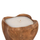 Qiri tavoline 20x20x18Hcm (HM9625), bardhë