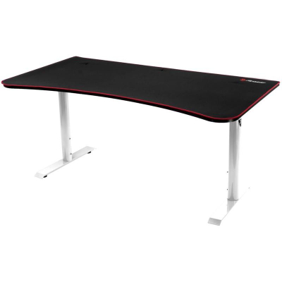 Tavolinë gaming Arozzi Arena, 160 x 82 cm, e rregullueshme, e zezë e bardhë