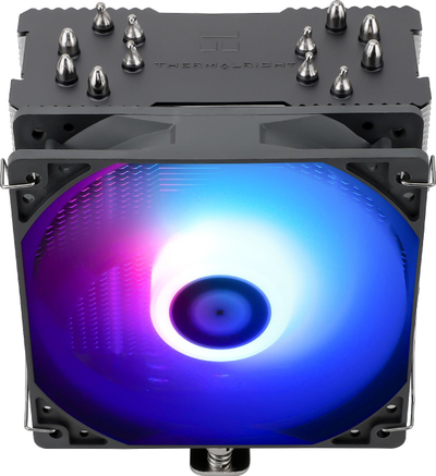 Ftohës CPU Thermalright Burst Assassin 120 ARGB, ventilator 120mm ARGB me ajër, i zi