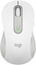 Maus wireless Logitech Signature M650, Bluetooth dhe USB, SilentTouch, i bardhë