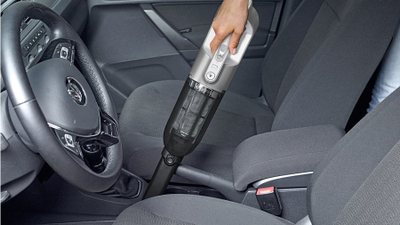 Fshesë me bateri Bosch BBH3ALL28, 2 në 1, AllFloor PowerBrush me LED, gri