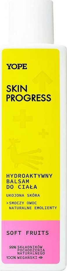 Balsam trupi Yope Skin Progress Soft Fruits, hidroaktiv, 200ml