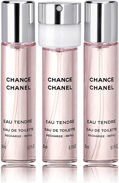 Set parfum Chanel Chance Eau Tendre, 3x20ml, për femra