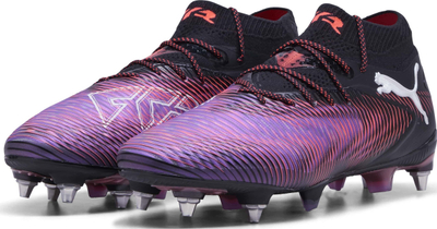 Këpucë futbolli Puma Future 8 Ultimate, Soft Ground, GripControl Pro, të zeza