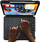 Këllëf tastiere Bluetooth me touchpad për iPad 11\", që shkon me iPad Pro 2024 edhe iPad Air 7/6/5, ngjyrë e zezë