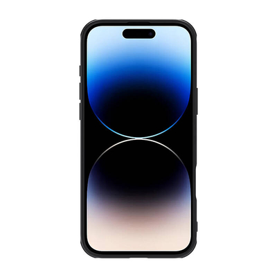 Mbulesë telefoni Nillkin CamShield Pro Magnetic për iPhone 16 Plus, me kapak kamere, e zezë