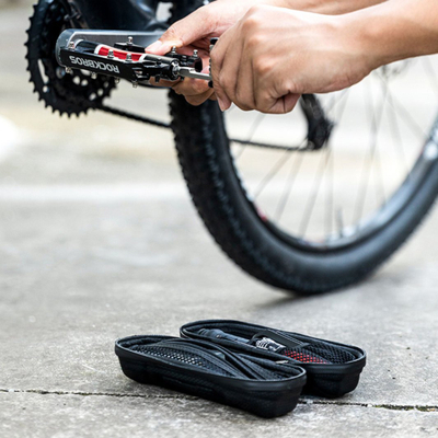 Çantë biçiklete Rockbros Bicycle Bag Pannier, 0.65L, për mbajtëse shishe, e zezë