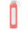 Shishe uji qelqi Wessper, 500ml, qelq borosilikat, coral
