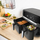 Фритеза со воздух Tefal Dual XXL Easy Fry and Grill 2 во 1 EY942HE0, голем капацитет, дигитална, црна