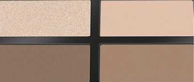 Paletë për kontura PUPA Milano Strobing Ready 4 Selfie, 17.5 g, 002 Medium Skin