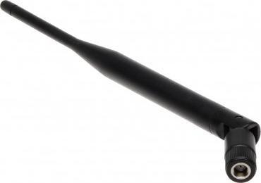 Antene Wi‑Fi AP, 2.4 GHz, SMA‑RP Plug, e zezë