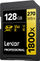 Kartë memorie Lexar Professional 1800x, 128GB SDXC UHS-II, 270MB/s, e zezë