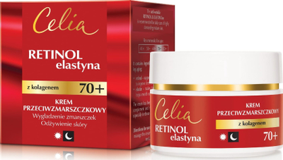 Krem fytyre Celia Anti-Wrinkle 70+, 50 ml, kundër rrudhave