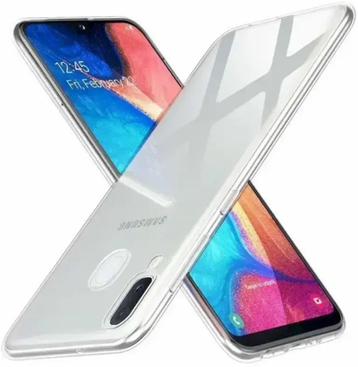 Mbulesa iLike Silicone Case për Samsung Galaxy A20e (A202F), transparente